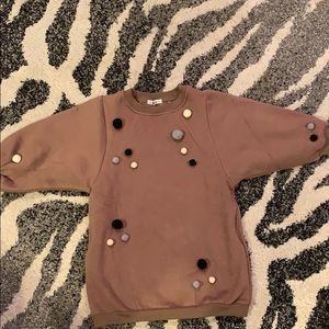 Girls sweatshirt dress